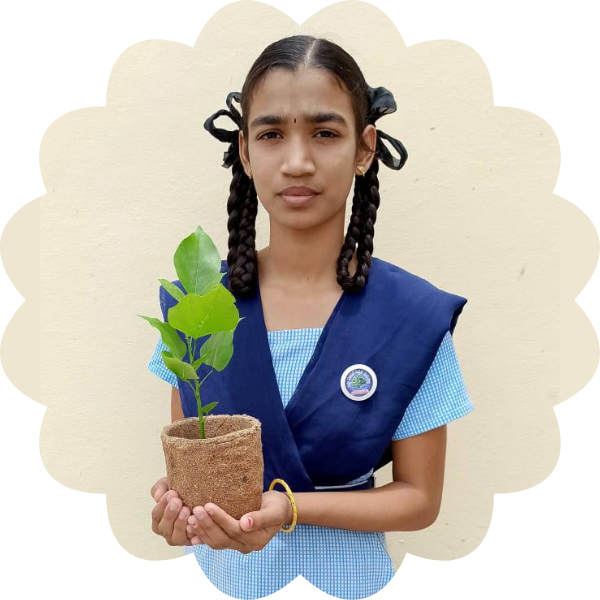 Planting trees can create plastic waste. One teenager is changing that.